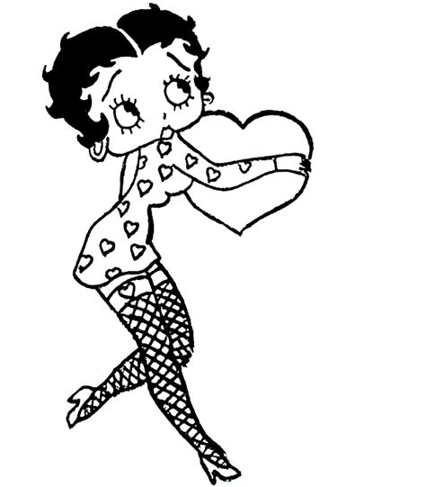 Dibujos De Betty Boop 26066 Dibujos Animados Para Colorear Y Pintar Porn Sex Picture