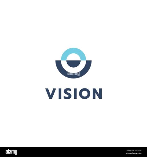 Eye Vision Logo Design Inspiration Vector Template Stock Vector Image