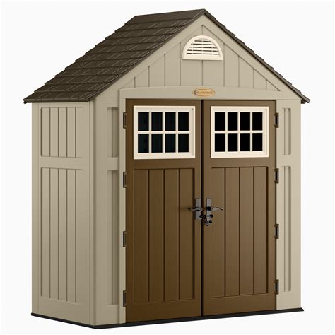 Suncast Alpine 75 Ft X 35 Ft Resin Storage Shed Lawn And Garden
