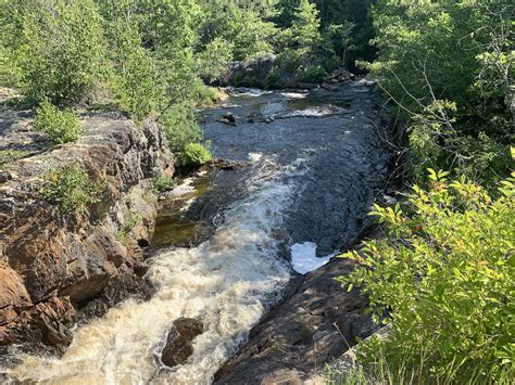 Saco Falls Town Park Columbia Maine By Foot