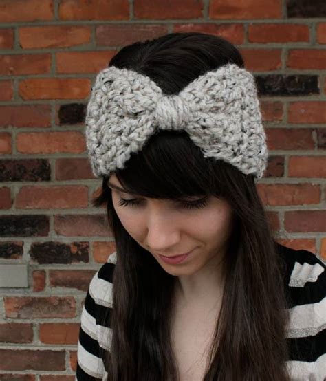 Cozy And Stylish 15 Crocheted Ear Warmer And Headband Patterns