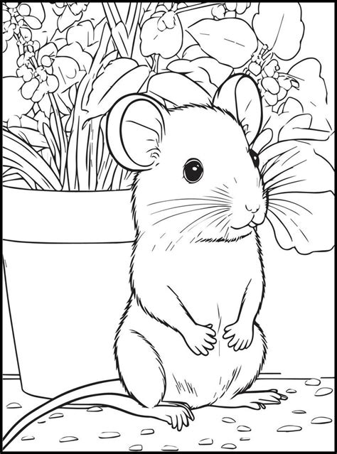 Cute Animals Coloring Pages For Kids 17382412 Vector Art At Vecteezy