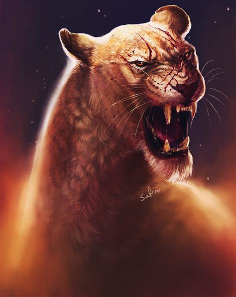 On Deviantart Big Cats Art Lion