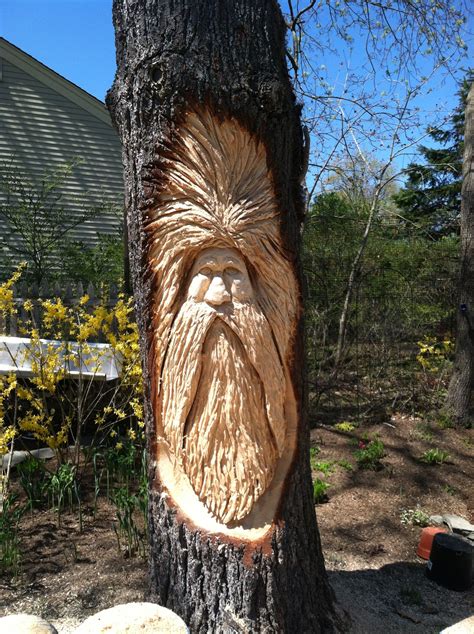 Pin by Jim Haggart Carvings on James Haggart's Tiki Carvings | Carving, Chainsaw carving, Wood 