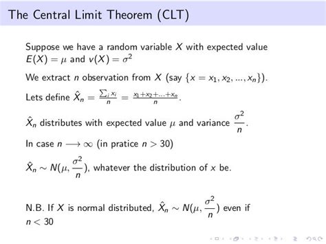 Applications to Central Limit Theorem and Law of Large Numbers