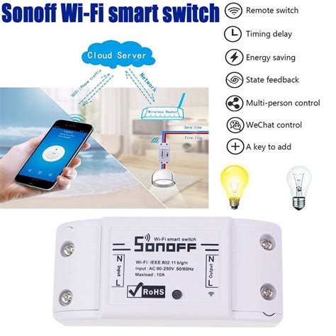 Buy 1248 Packs Sonoff Basic Smart Home Wifi Wireless Switch Ios