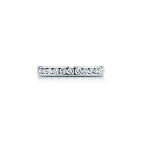 Tiffany® Setting Wedding Band In Platinum With A Full Circle Of