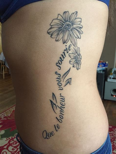 We did not find results for: Obsessed with my tattoo!! French quote that means "may happiness smile upon you" #tattoo #ink # ...