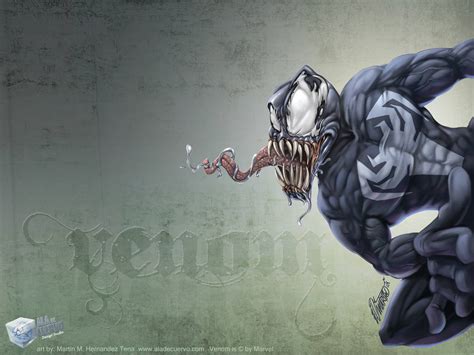 Venom Toon By Aladecuervo On Deviantart