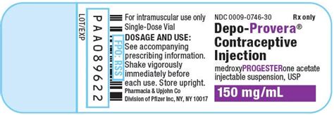 Depo Provera Fda Prescribing Information Side Effects And Uses