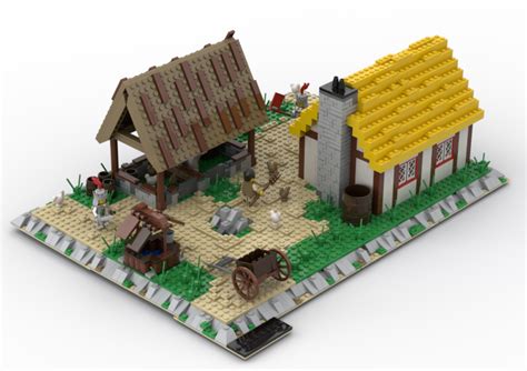 Lego Ideas The Medieval Village