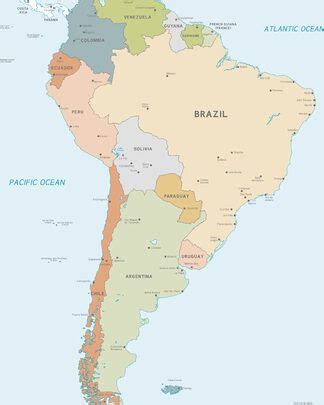 Capitales de Sudamérica lista de países y ciudades
