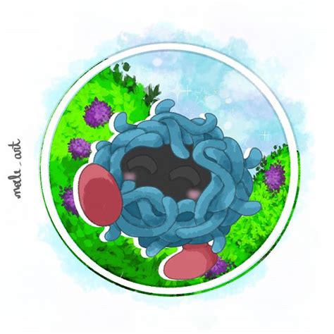 Tangela Pokémon Image By Noele Art 3322174 Zerochan Anime Image