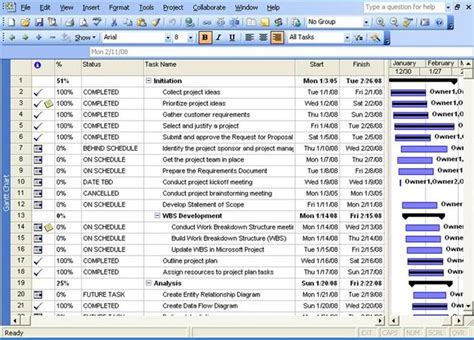 Get Project Plan Template Excel Microsoft Excel Templates