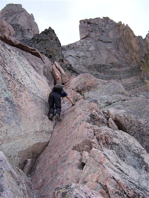Ledges On Longs Peak Rmnp Rocky Mountain National Park National
