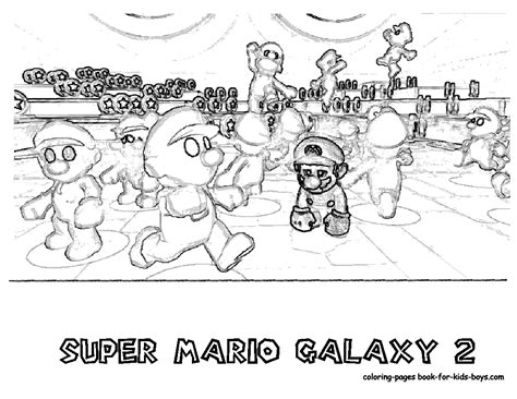 transmissionpress: Nintendo Super Mario Galaxy 2 Coloring Pages