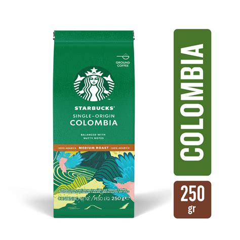 Starbucks Café Tostado Y Molido Colombia X 250gr − Shop Nestlé