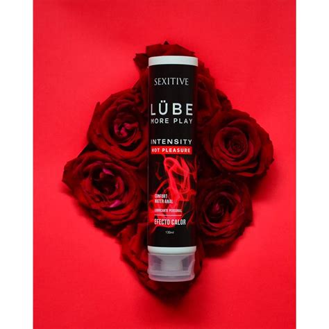 lubricante personal anal lube intensity hot pleasure 130ml sexitive lubricantes