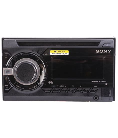 Sony Wx 800ui Car Stereo And Monitor Buy Sony Wx 800ui Car Stereo