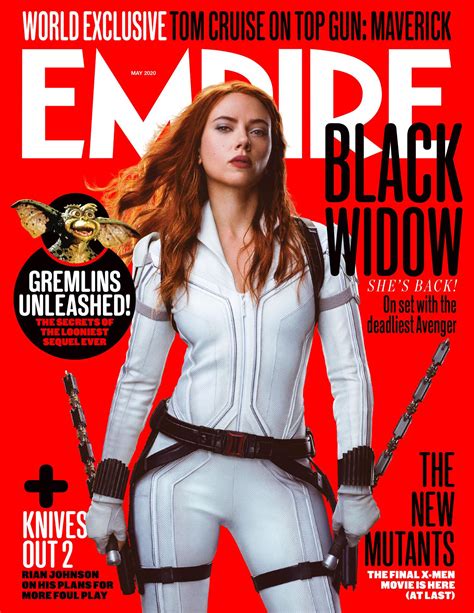 New Black Widow Magazine Cover For Empire Magazine Ractuallesbians