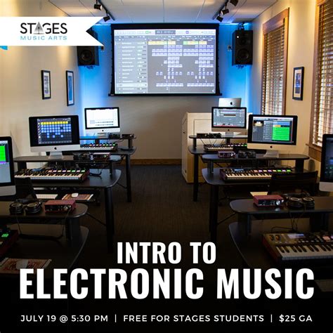 Intro To Electronic Music Stages Music Arts