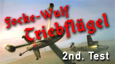 Focke Wulf Triebflüegel 2nd On Ground Test Youtube