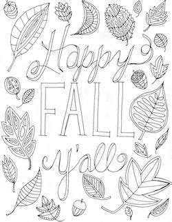 Free Printable Fall Coloring Pages - anointedvictory