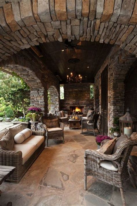 50 Stunning Outdoor Living Spaces Styleestate Rustic Outdoor Spaces