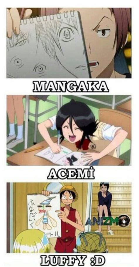 Luffy Anime Meme Otaku Meme Cartoon Art Styles Cute Anime