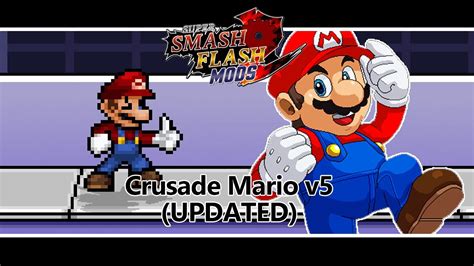 Ssf2 Mods Crusade Mario V5 Updated Over Mario Youtube