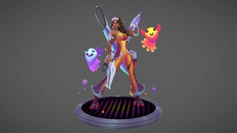 Space Groove Samira 3d Model By Kyliejaynegage Retro Futurism Groove Art Contest