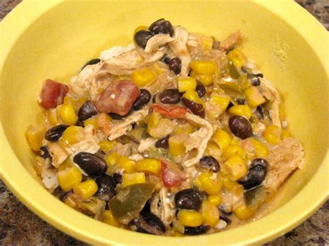 Cook on low for 6 hours if chicken is defrosted, 8 hours for frozen chicken. Crockpot Salsa Chicken with Black Beans & Corn | The Real ...