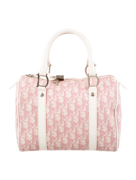 Christian Dior Diorissimo Girly Bag Pink Handle Bags Handbags