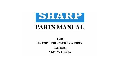 sharp insight pro manual