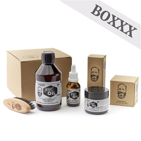 Beyers Oil Boxxx Bartpflege Komplettset Bartöl Bartbalsam