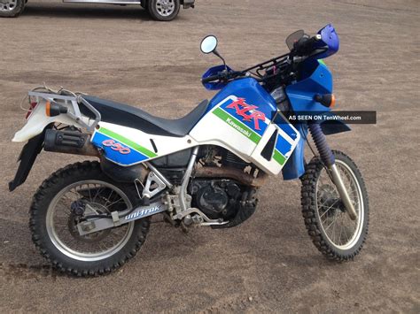 Claimed horsepower was 43.99 hp (32.8 kw) @ 4500 rpm. 1992 Kawasaki Klr 650, Dual Purpose, Enduro, On And Off ...