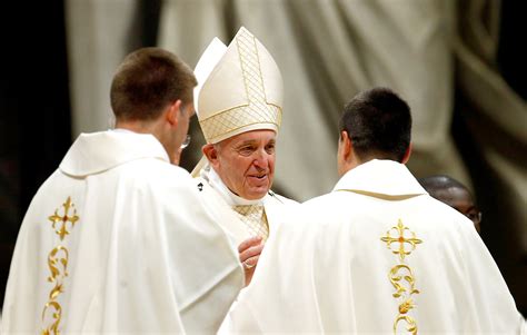 He succeeded pope benedict xvi who resigned. Pope Francis to new priests: Be merciful ministers of Christ - The Dialog