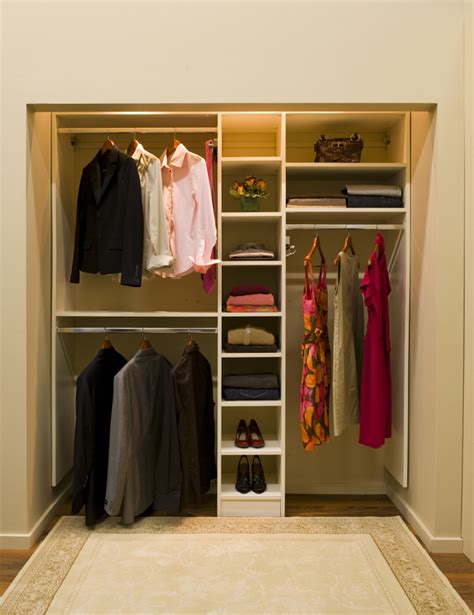 The modern edge is enhanced by red brick tile and dark wood — combined with the edge of a modern glass shower. Easy Closet Organization Ideas That Ease You in Organizing ...