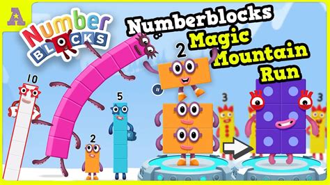 Yay Numberblocks Magic Mountain Run Go Explore And Learn To Count Youtube