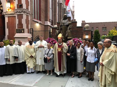 diocese unveils mother cabrini statue in carroll gardens brooklyn paper