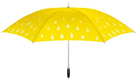 Yellow Umbrella With Rain Drops Stock Photo Download Image Now Istock