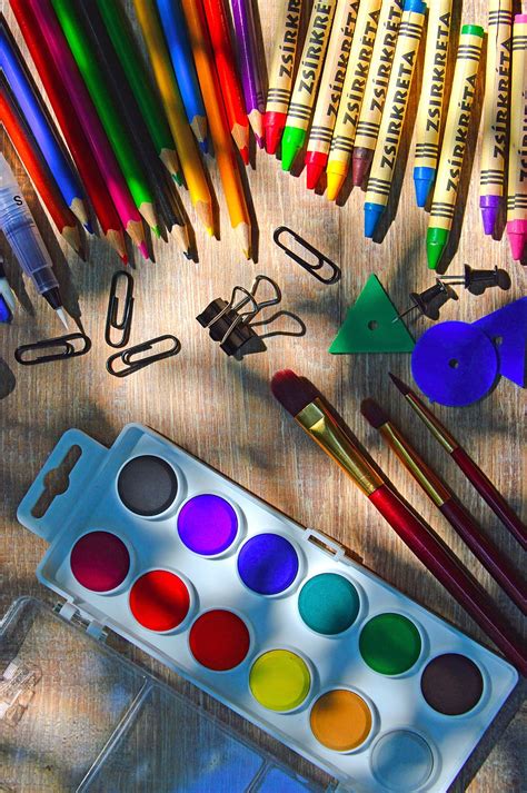 School Back To School Brush Paint Watercolor School Starts School
