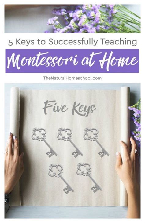 5 Keys To Successfully Teaching Montessori At Home The Natural Homeschool