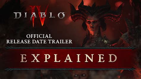 Blizzard Explains The Diablo 4 Release Date Trailer Purediablo