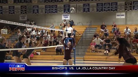 Girls Volleyball Bishops Vs La Jolla Country Day Youtube