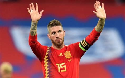 Sergio Ramos Makes History As He Breaks Spain Caps Record