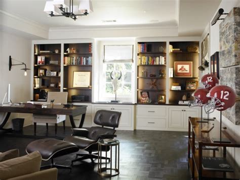 33 Stylish And Dramatic Masculine Home Office Design Ideas Digsdigs