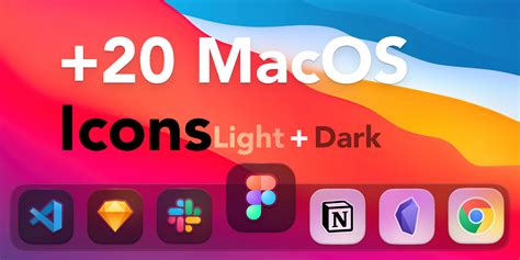 Macos Icon Pack 2023 20 Free Icons Figma