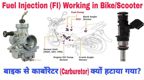 Fuel Injection Fi System Working In Motorcyclescooter बाइक से