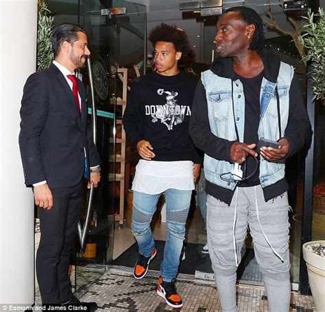 Mahrez and his wife also have a second daughter, thought to be born in late 2016, but whose name is not known. Leroy Sane heads out on the town with Eric Bailly and ...
